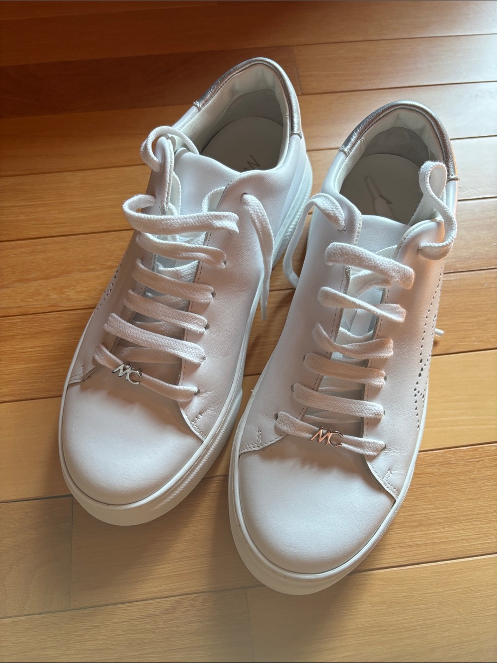 Marc Cain new women’s Sneakers with Subtle Metallic Heel Accent